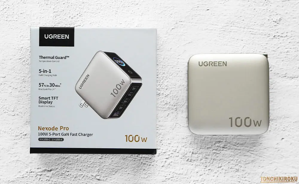 UGREEN Nexode Pro 100W 5ポート　価格・販売ストア