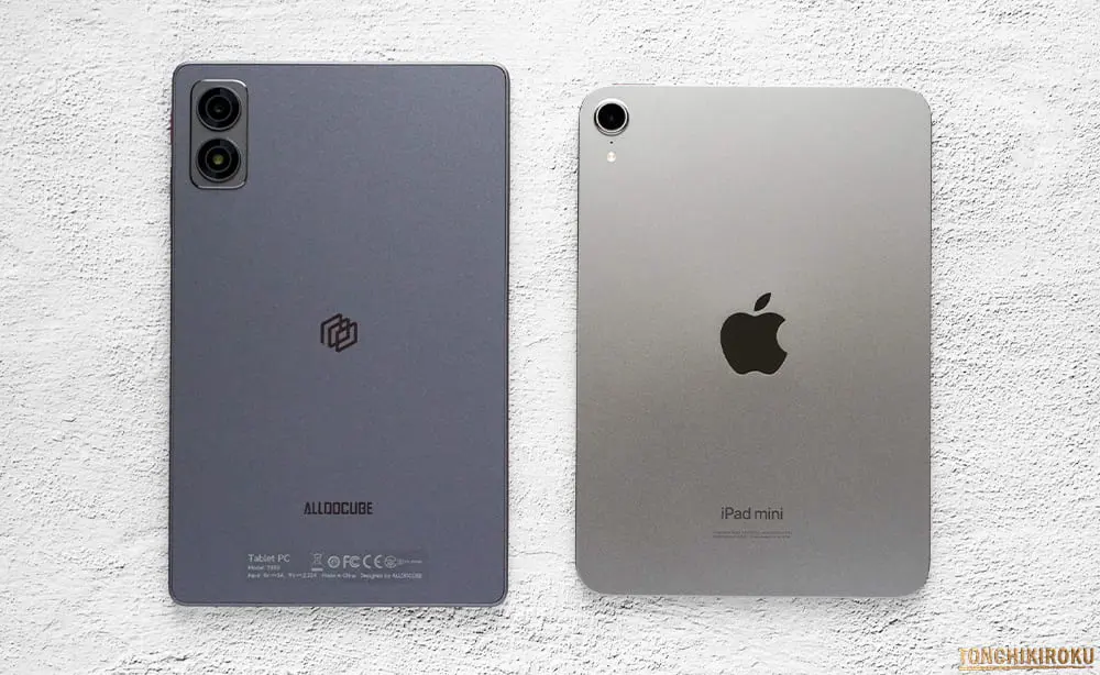 ALLDOCUBE iPlay 80 mini Ultra　サイズ感