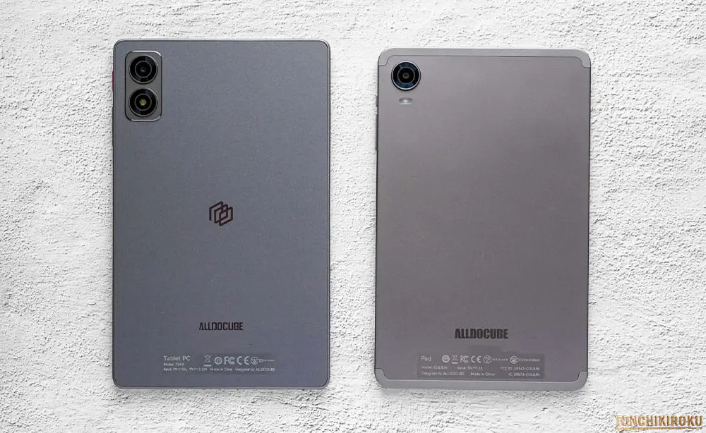 ALLDOCUBE iPlay 80 mini Ultra　サイズ感