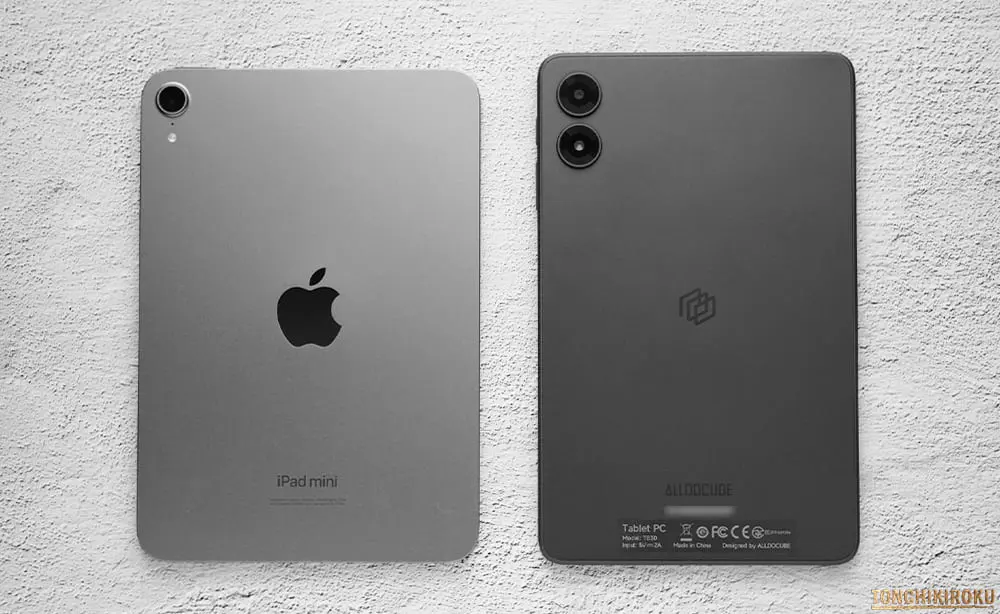 ALLDOCUBE iPlay 80 mini Pro　サイズ感