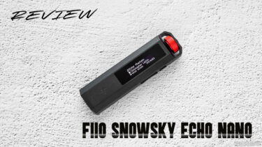 FiiO Snowsky ECHO NANO　レビュー