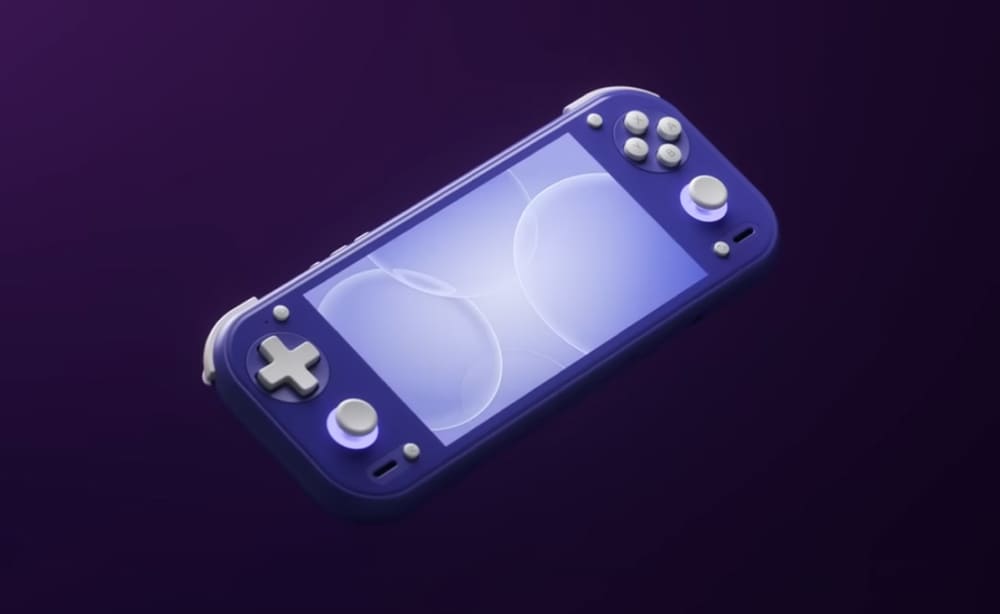中華ゲーム機「ANBERNIC RG 55G1」販売予定｜Switch Lite風デザインの