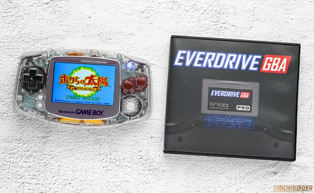 EverDrive GBA PRO　使用感