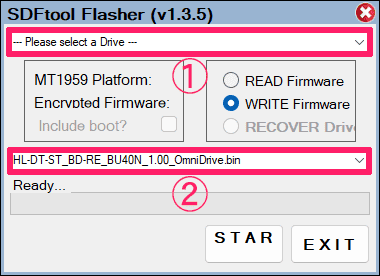OmniDrive SDFtool Flasher