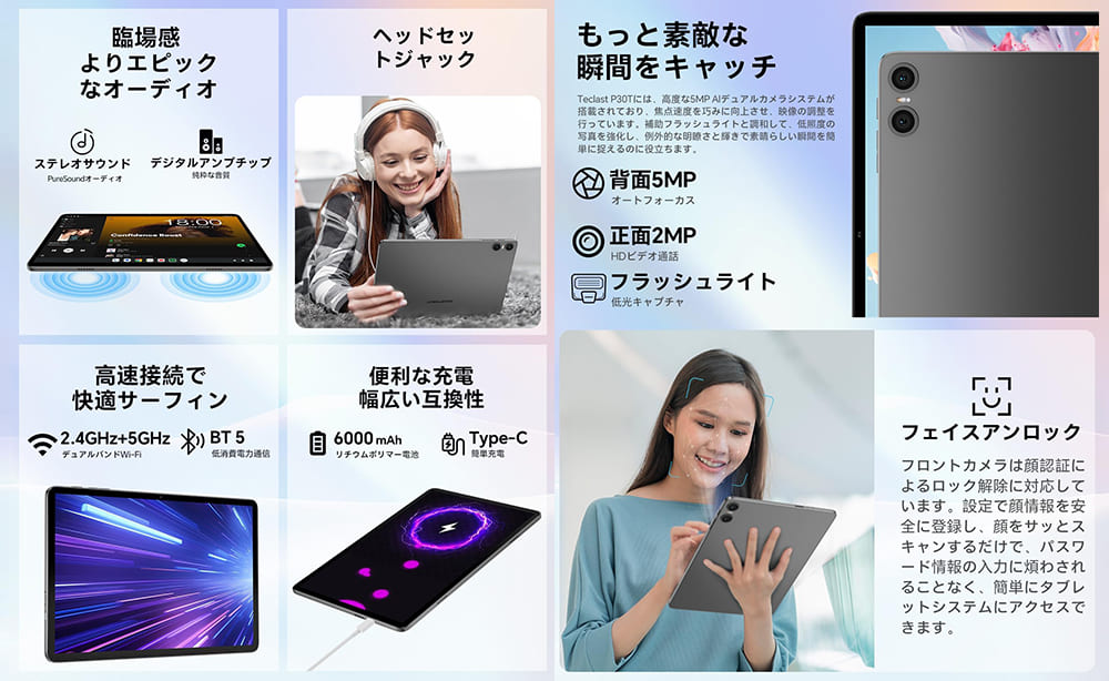 Teclast P30T 2026　特徴
