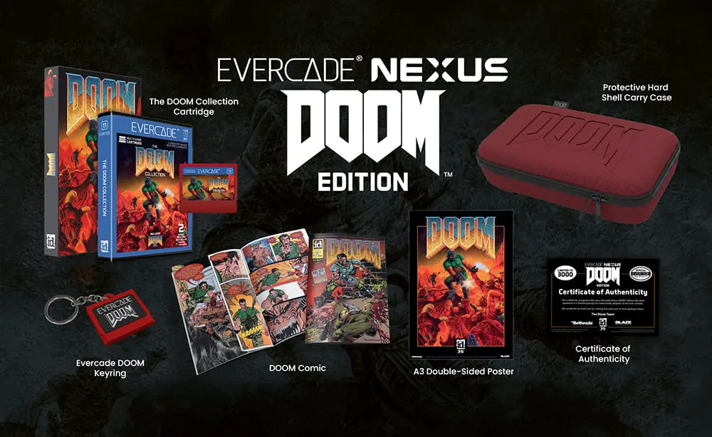 Evercade Nexus DOOM Limited Edition 特徴